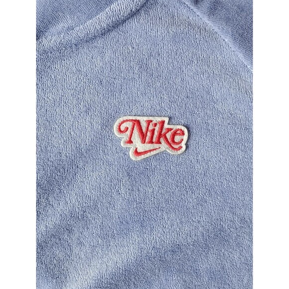 Nike Femme Terry Track Suit Women's Medium Purple Embroidered - Picture 5 of 14